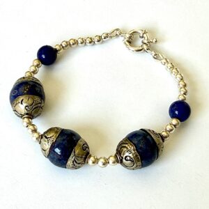 Lapiz lazuli et argent