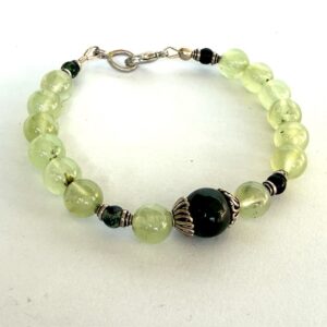 Agate mousse et Prehnite