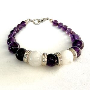 Améthyste et pierre de lune