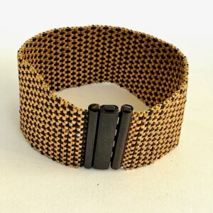 Manchette fermoir noir